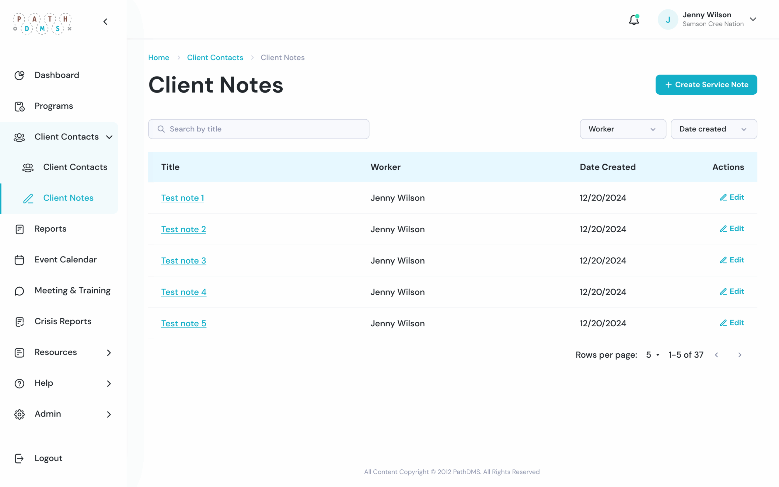 PathDMS-client-notes PathDMS-client-notes