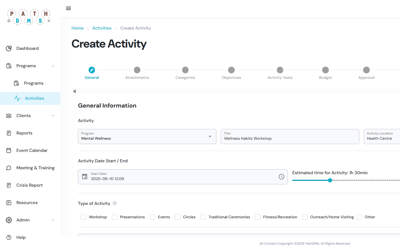 PathDMS-participants